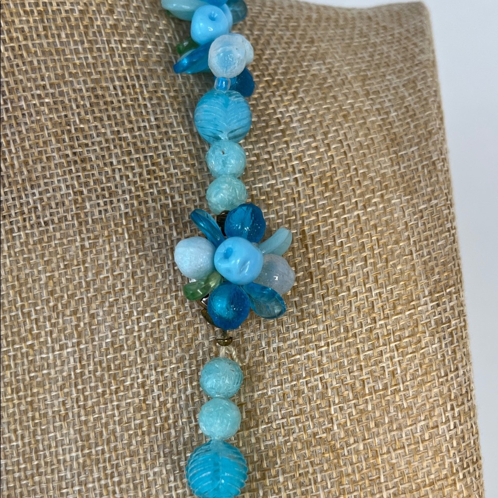 Vintage Western Germany Sugar Bead Fruit Salad Necklace - Picture 2 of 4
